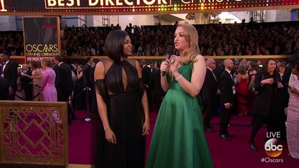 Taraji P. Henson on the Oscars 2018 Red Carpet