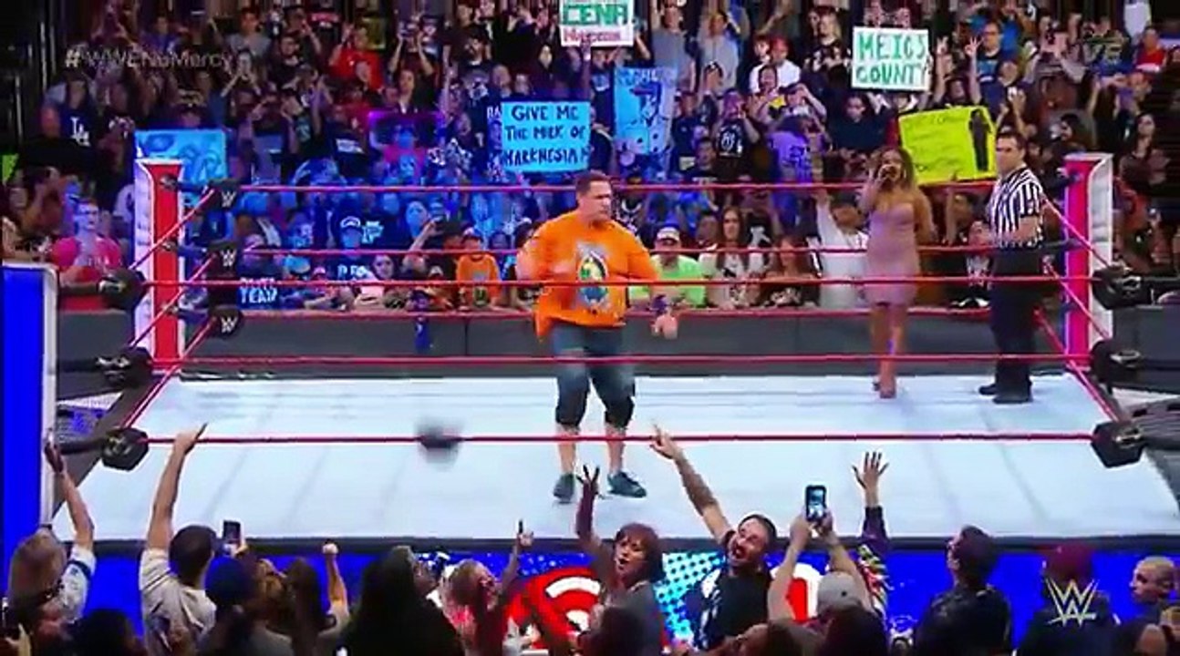 Roman Reigns VS John Cena - No Mercy 2018 Highlights march  08  2018