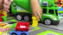 Garbage Truck Videos for Children: Recycling Toy UNBOXING | Playing LEGOs JackJackPlays