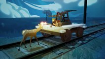 Way To The Woods : trailer d'un jeu d'aventure poétique où une biche et son faon cherchent à rentrer chez eux