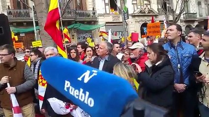 Discurso del descendiente de Rafael de Casanova en la manifestación de Tabarnia 04/03/18
