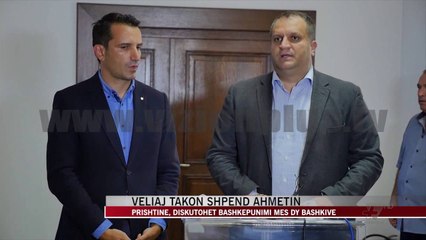 Veliaj takon Shpend Ahmetin - News, Lajme - Vizion Plus
