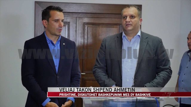 Veliaj takon Shpend Ahmetin - News, Lajme - Vizion Plus