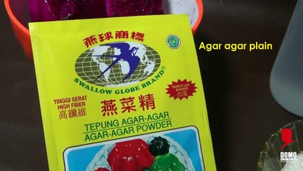 Cara Membuat Pudding Buah Naga Spesial Lapis Susu