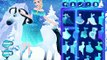 Disney Frozen Elsa horseback riding dress up and make up game