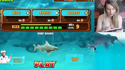Hungry Shark Evoultion- DONT EAT ME SHARK- MOST ADDICTIVE GAME EVER!