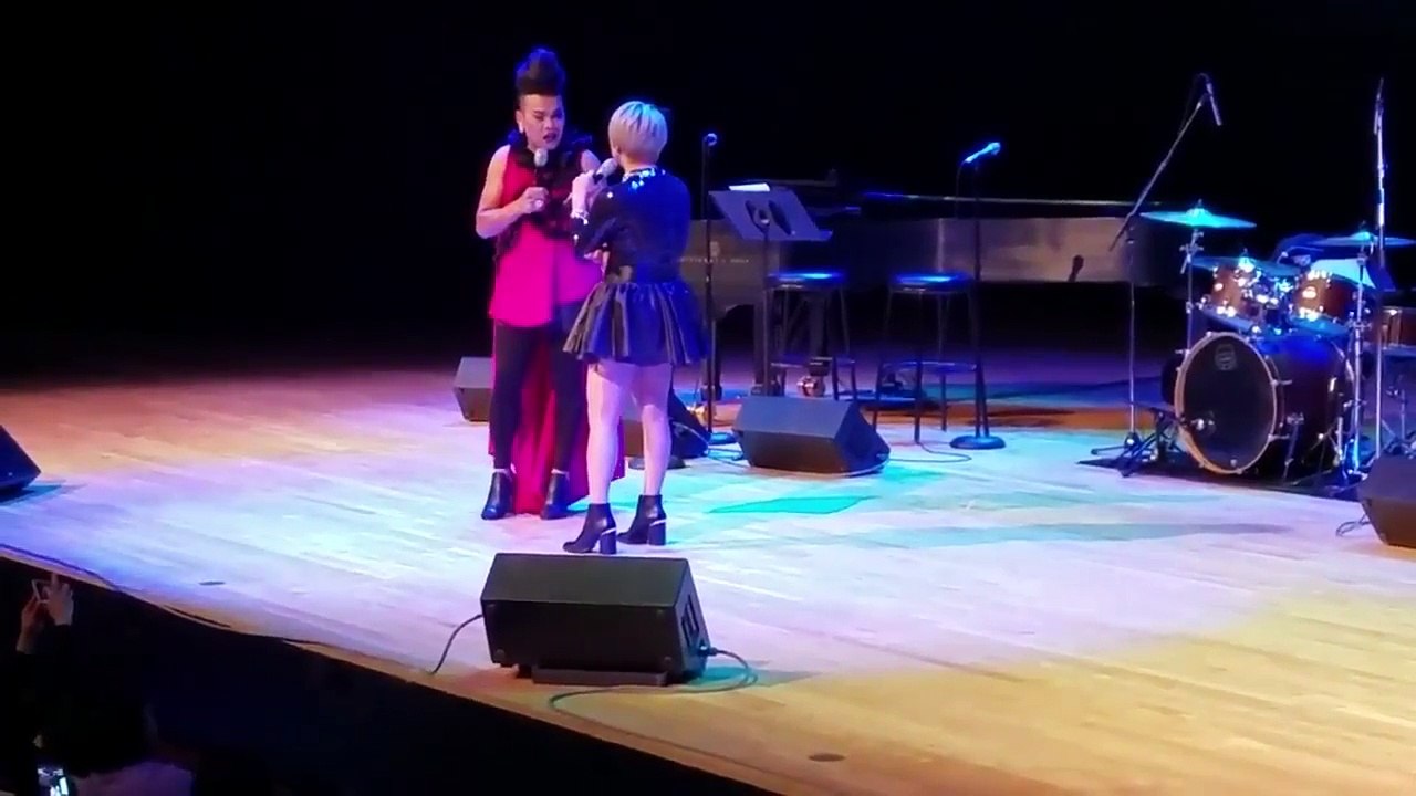 Funny Super Tekla and Donita Nose in Canada