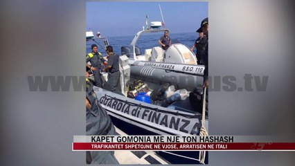 Kapet 1 ton mariuhanë në Vjosë - News, Lajme - Vizion Plus