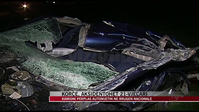Korçë, aksidentohet 21-vjeçari - News, Lajme - Vizion Plus