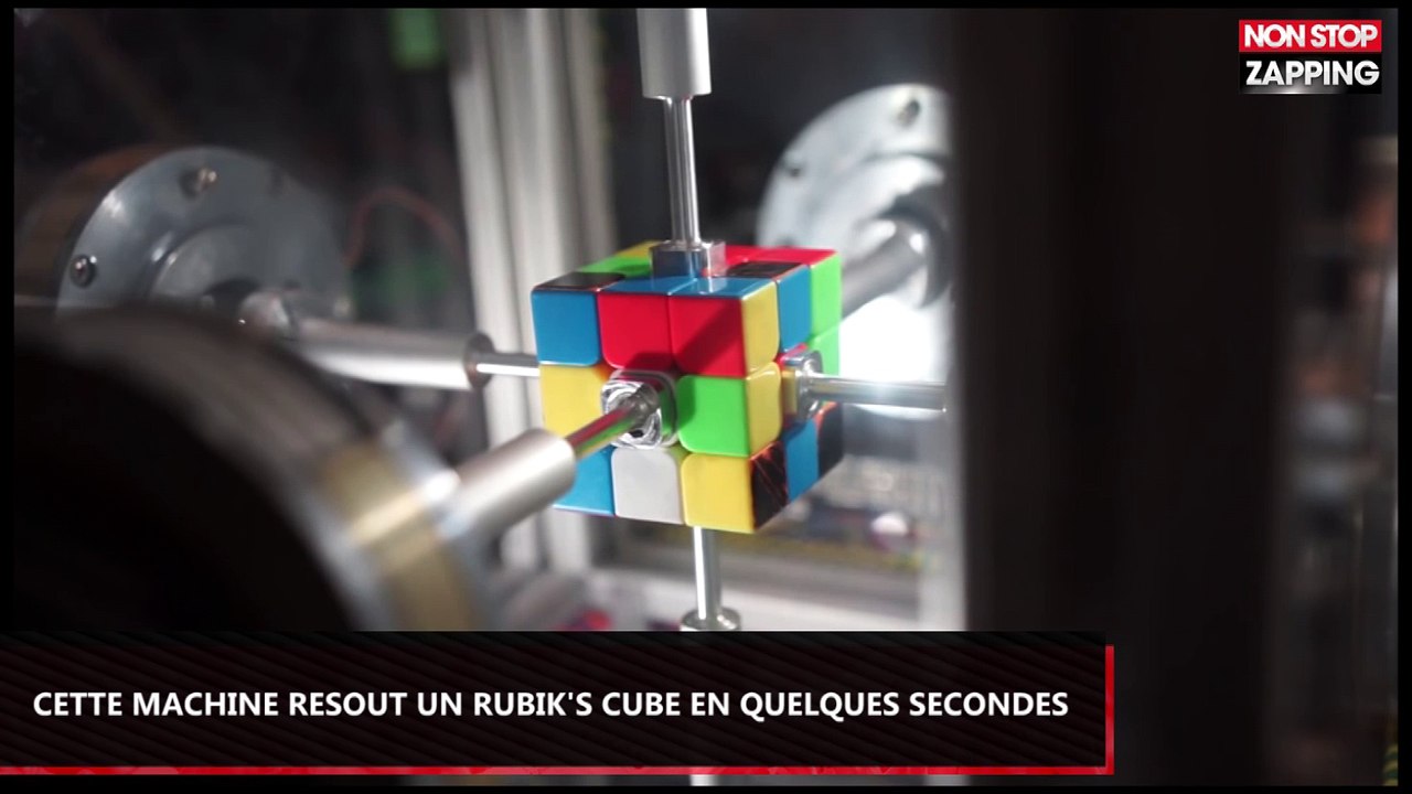 Cette machine résout un Rubik's Cube en 0.38 seconde (vidéo)