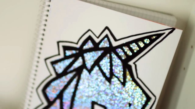 DIY: Holo Unicorn Notebook Covers! DIY Back to School Supplies | Cutify DIY #7