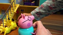 Familia Peppa Pig e George Pega Pikachu do Pokemon Go #3 Toquinho Brinquedos Infantil para Criancas