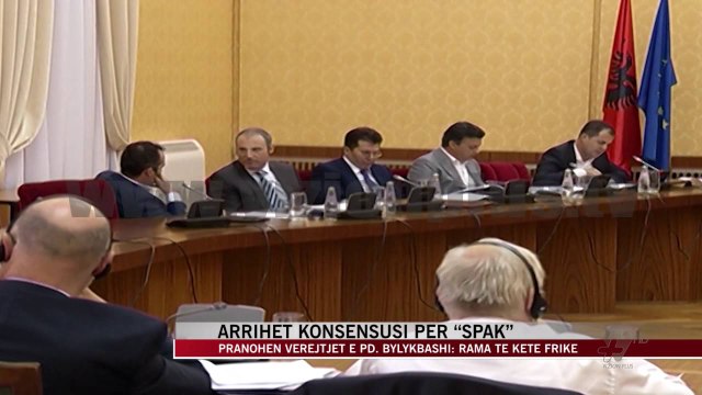 Arrihet konsensusi për “SPAK” - News, Lajme - Vizion Plus