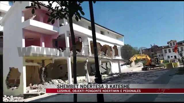 IKMT prish objektin 3 katësh në Lushnjë - News, Lajme - Vizion Plus