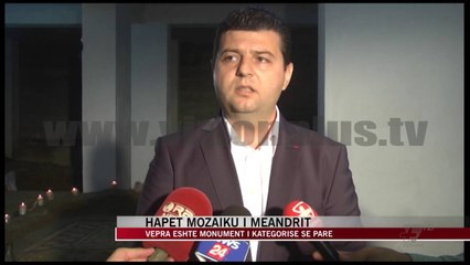 Durrës, hapet mozaiku i Meandrit - News, Lajme - Vizion Plus
