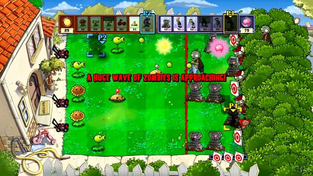 Plants vs Zombies Xbox 360 Vs Mode