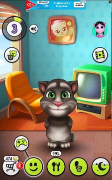 MY TALKING TOM PO POLSKU | level 1 - 3 | DARMOWE GRY DLA DZIECI i BAJKI DLA DZIECI