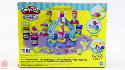 NEW Play doh Swirl & Scoop ICE CREAM Sweet Shoppe Playset | Sweet Treats Playdough