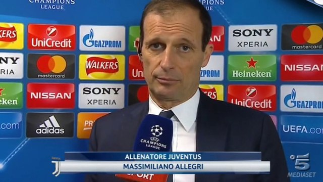 ALLEGRI post TOTTENHAM-JUVE 1-2 le partite le vincono i giocatori, non io