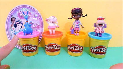 Massinha Play Doh Surpresas da Disney Doutora Brinquedos Sachê surpresa da Disney Em Português