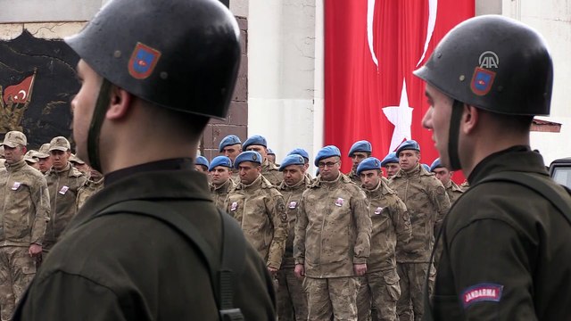 Şehit güvenlik korucusu Sedat Aktaş, son yolculuğuna uğurlandı - BİTLİS