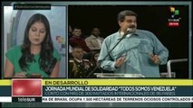 Concluye Jornada Mundial de Solidaridad con Venezuela