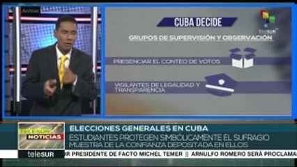 Cuba: estudiantes, protagonistas simbólicos en sufragios