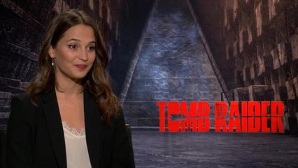 Le retour de Lara Croft avec Alicia Vikander - Reportage cinéma