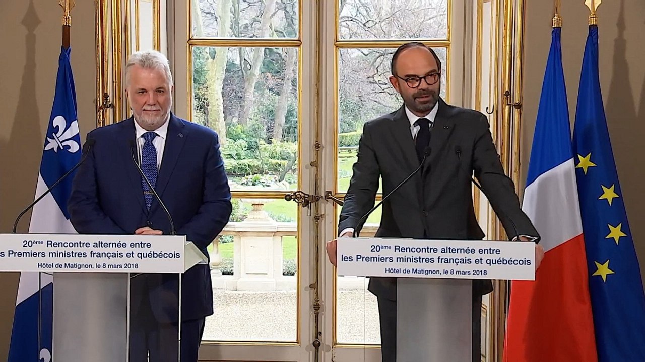 20ème Rencontre alternée entre les Premiers ministres français et québécois