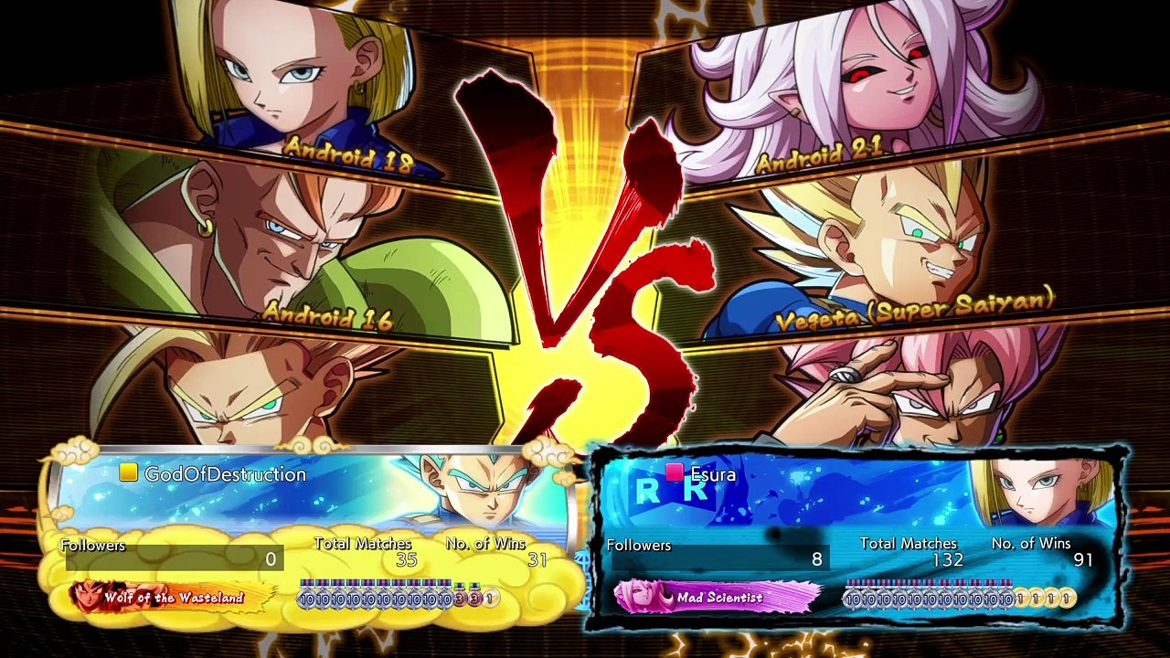 DRAGON BALL FighterZ Beginning Stages of 16