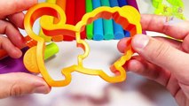 Learn Colors with Play Doh Animal Molds Lion & Crocodile Fun & Creative for Kids