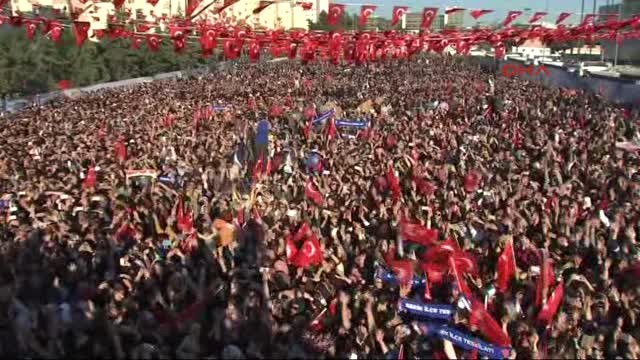 Antalya-Cumhurbaşkanı Erdoğan Antalya'da Halka Hitap Etti