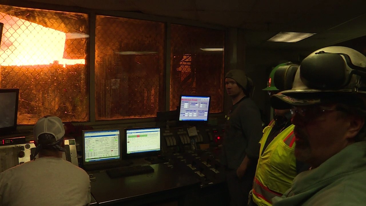 Trumps strafzölle begeistern us-stahlarbeiter