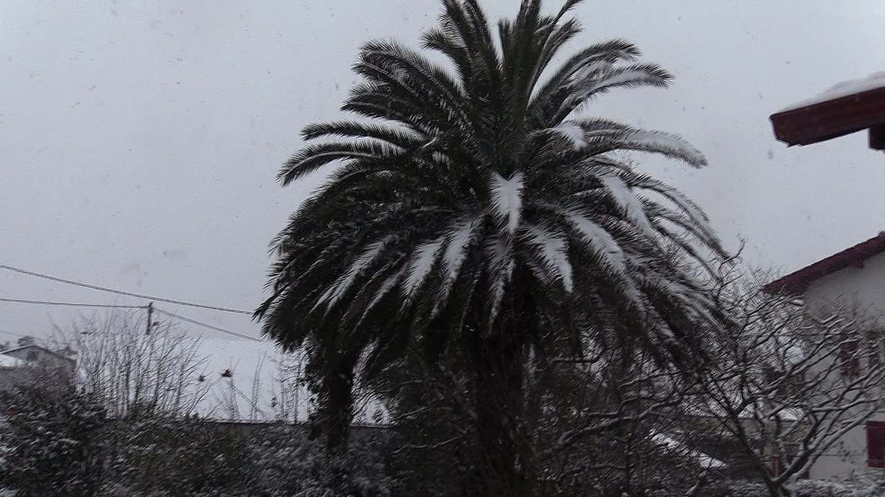 neige au pays basque