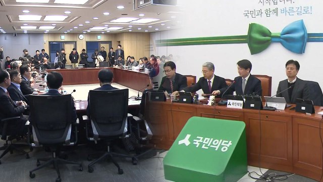 국민의당 분당...바른정당, 합당안 의결 / YTN