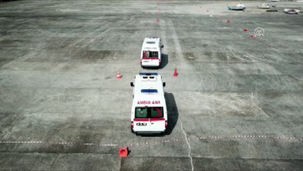 112 personelinden 'Afrin'e Selam' - TRABZON