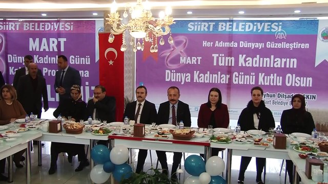 Siirtli şehit anneleri ve kadınlar onuruna yemek - SİİRT