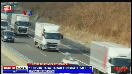 Otomotif Di Jepang, Uji Coba Truk Di Jalan Raya Umum Tanpa Supir