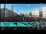 In Spain massive anti-austerity protests support Podemos party
