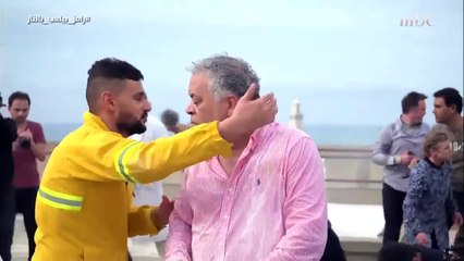 الحلقة 11- #رامز_بيلعب_بالنار - صراخ روجينا ورد فعل غير متوقع من أشرف زكى بعد إكتشافهم المقلب