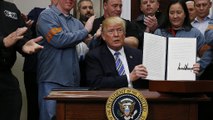 Trump impose des taxes à l'importation sur l'acier (25%) et l'aluminium (10%)