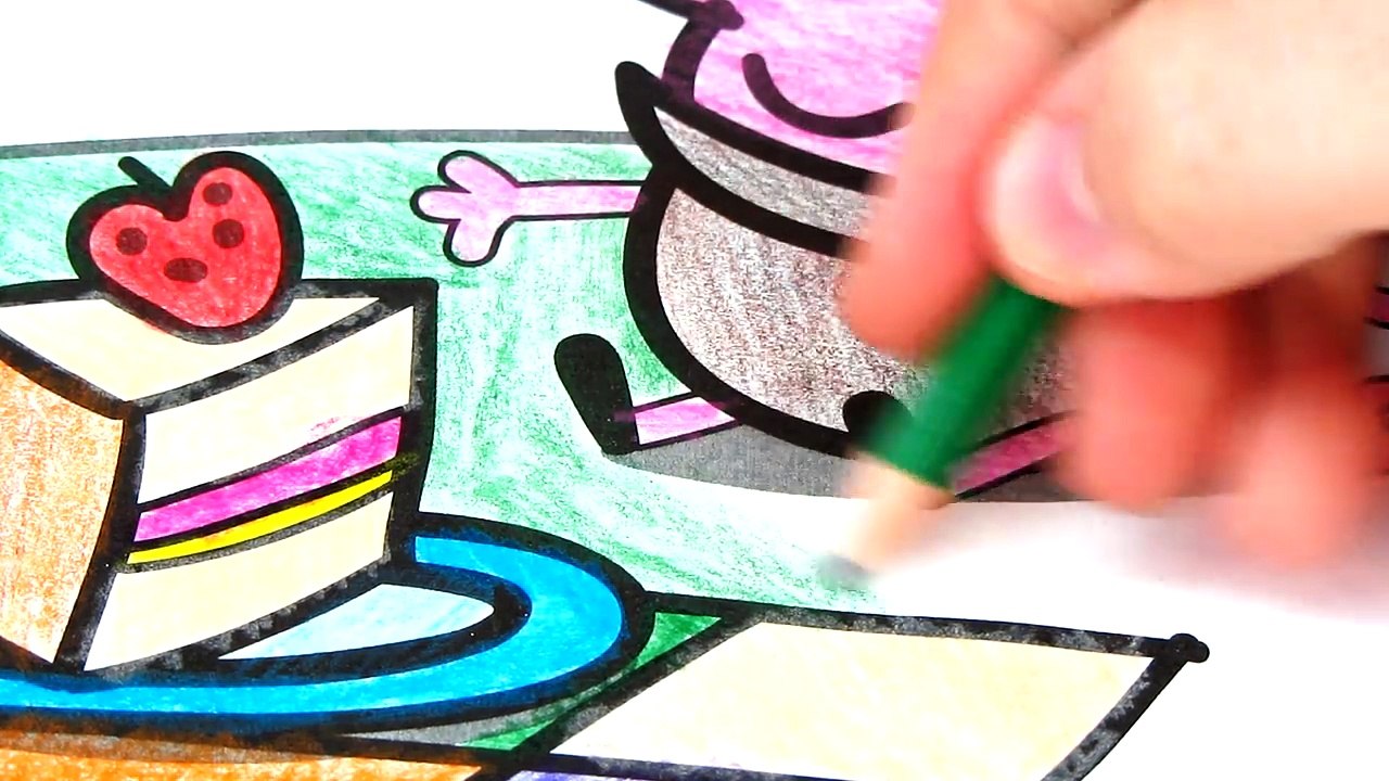 Peppa Pig Coloring Book Pages for Children with George Fun Art Activities Video for Kids