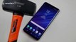 New Samsung Galaxy S9 Plus undergoes hammer and knife-scratch test