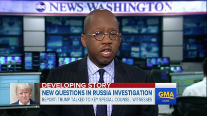 Trump asked witnesses about special counsel talks: Source