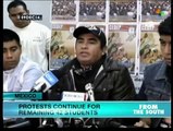 Mexican protesters threaten to prevent 2015 elections