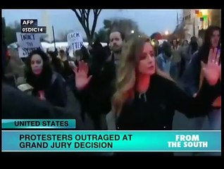 Washington DC "die in" protests police killings