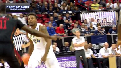 Quarterfinal Game 1 Highlights: #1 Nevada Wolf Pack 79, #8 UNLV Runnin’ Rebels 74