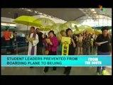 Hong Kong: Student protests face counter-demonstrators