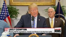 Trump says U.S. to be flexible on tariffs to true friends