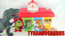 Learn Names of Dinosaurs with Tayo. Learning Lego dinosaur Toys Jurassic World T Rex Eggs Lego Dino